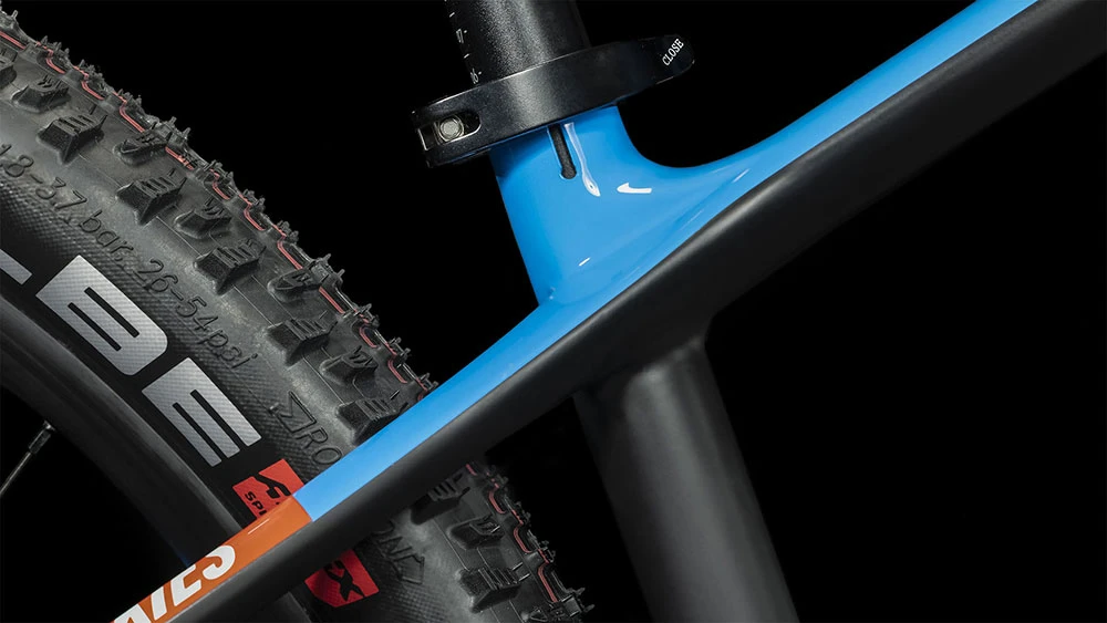 Cube Elite C:62 SLX Rookie Carbon´n´blue´n´red – Bild 6