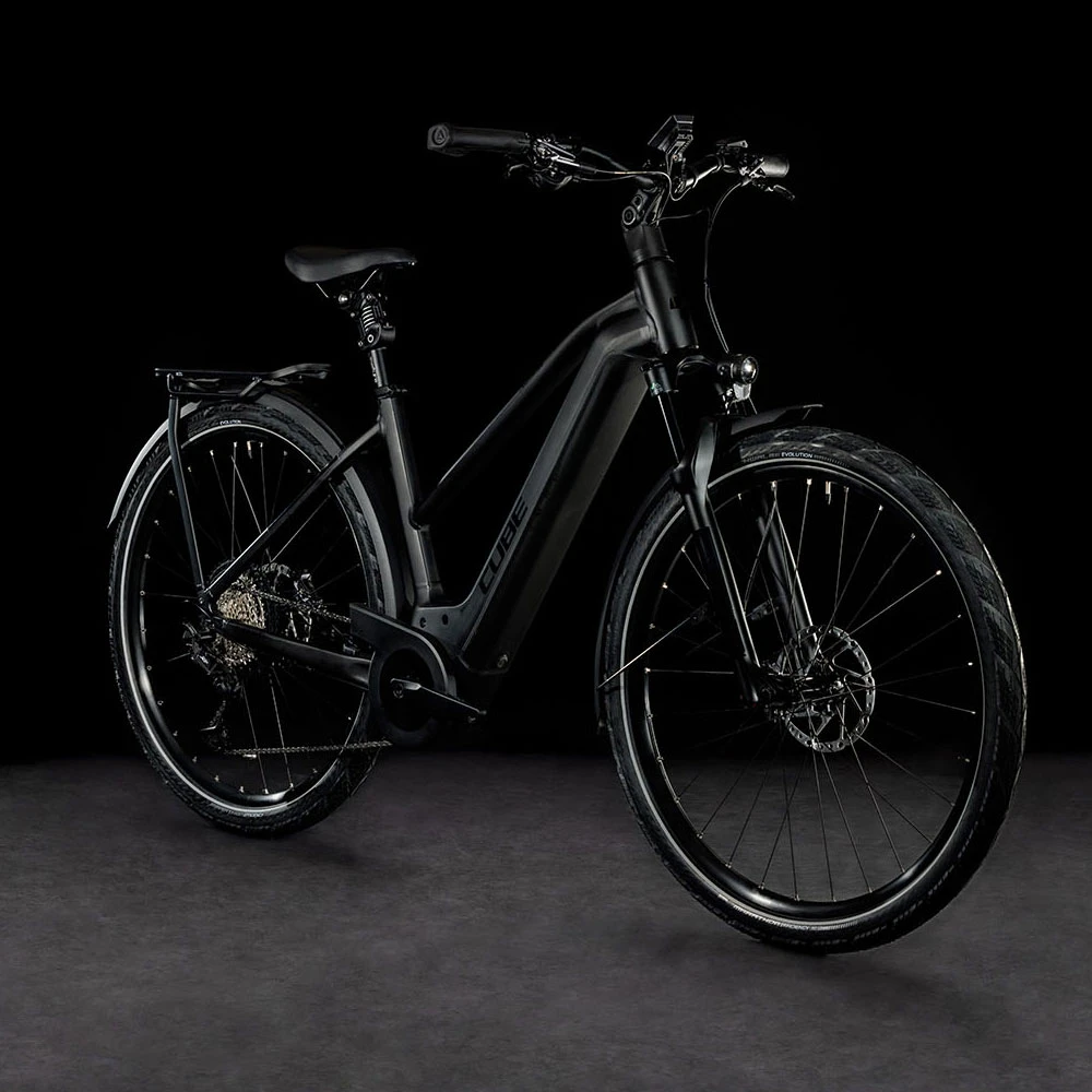 Cube Kathmandu Hybrid SLT 750 Lady Black´n´metal – Bild 2