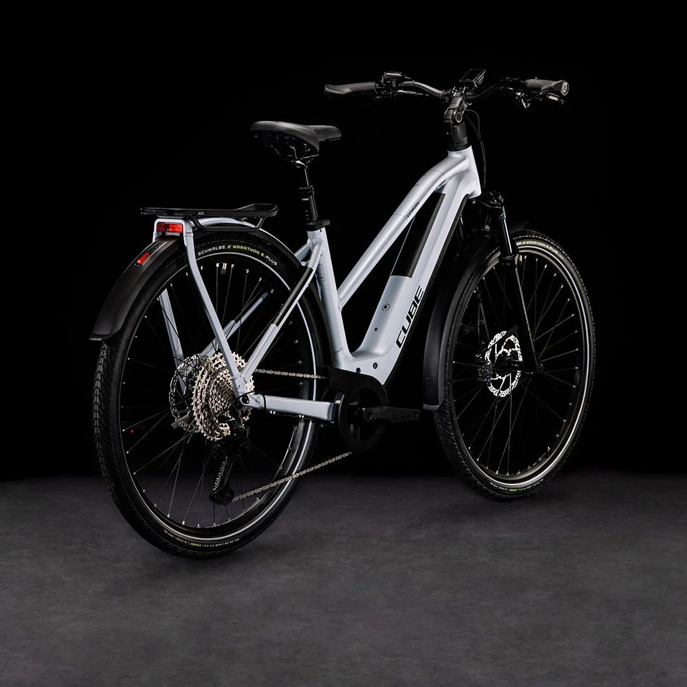 Cube Kathmandu Hybrid SLX 750 Lady Polarsilver´n´black – Bild 2