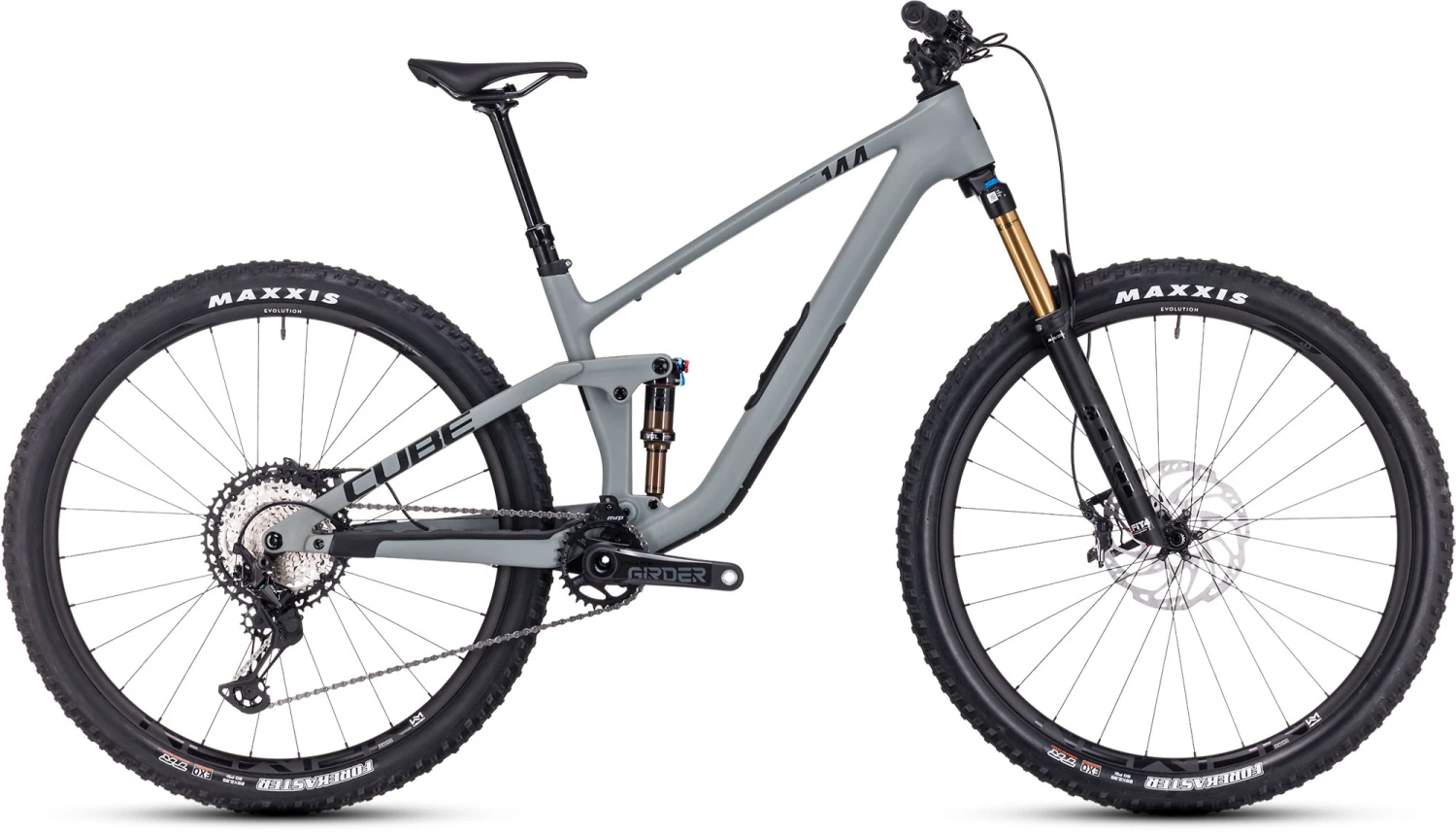 Cube Stereo ONE44 C:62 Race Swampgrey´n´black