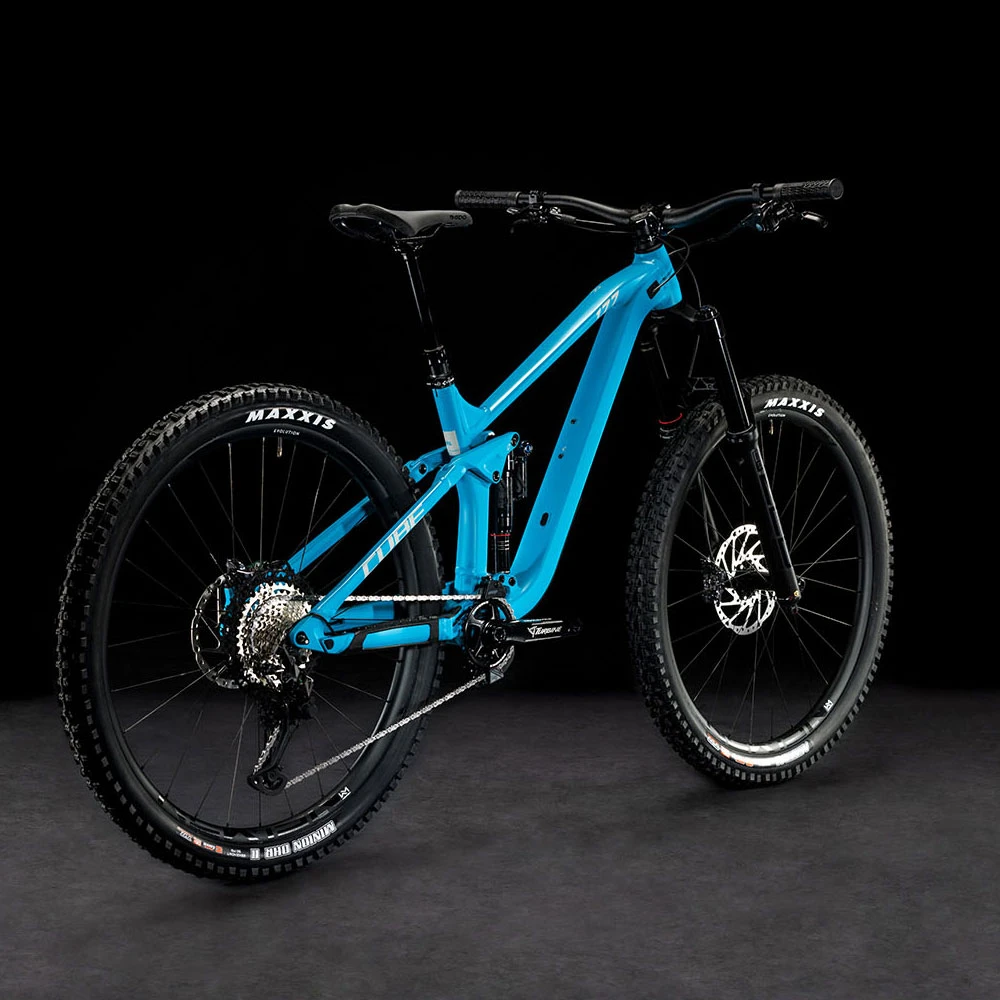 Cube Stereo ONE77 Race 29 Bondiblue´n´grey – Bild 2