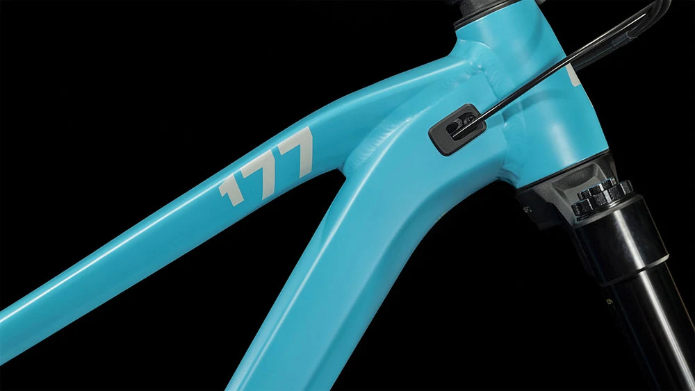 Cube Stereo ONE77 Race 29 Bondiblue´n´grey – Bild 5