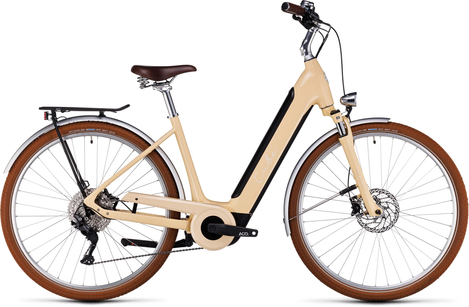Cube Ella Ride Hybrid 500 Easy Entry Honey´n´white