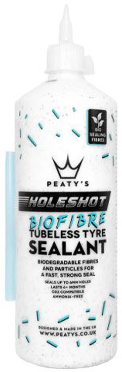 Peaty's Holeshot BioFibre Tubeless Tyre Sealant – Bild 3