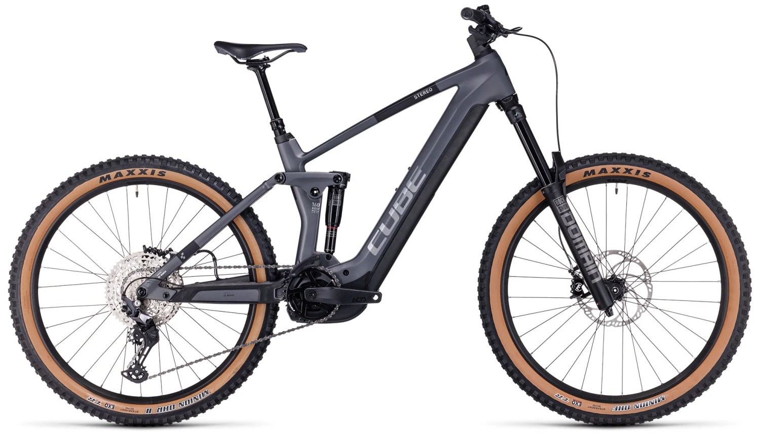 Cube Stereo Hybrid 160 HPC Race 625 27.5 Grey´n´metal