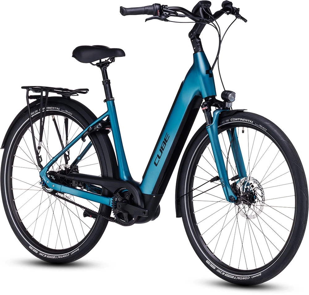 Cube Supreme RT Hybrid EXC 500 Easy Entry Blue´n´black – Bild 2